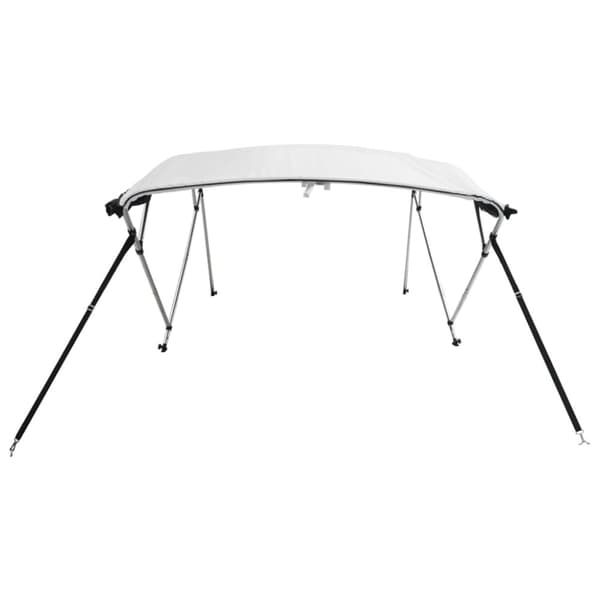 vidaXL 3-kaarinen Bimini-kate verkkosivuseinillä 183x(137-152)x137 cm