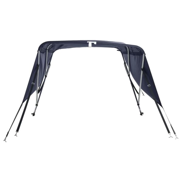 vidaXL Båtkapell med 4 bågar 243x(230-244)x137 cm