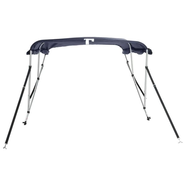 vidaXL Båtkapell med 4 bågar 243x(230-244)x137 cm