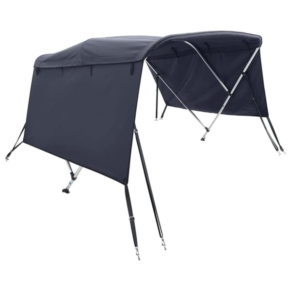 vidaXL biminitop med 4 buer og sidevægge 243x(230-244)x137 cm