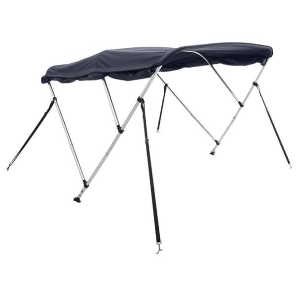 vidaXL biminitop med 3 buer og sidevægge 183x(154-167)x137 cm