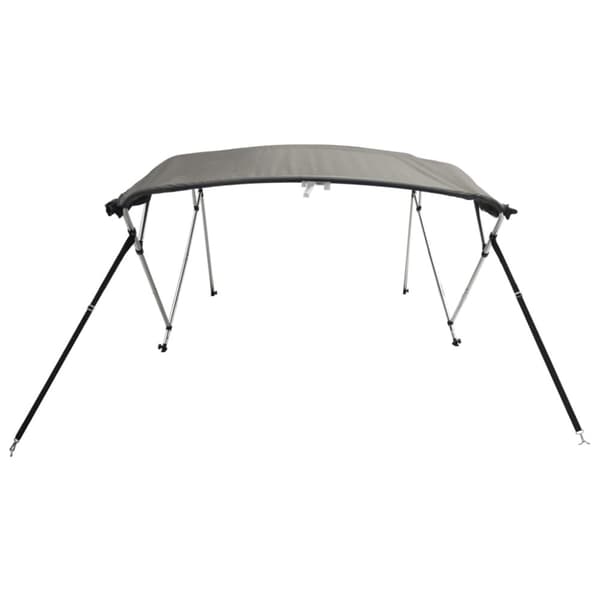 vidaXL biminitop med 4 buer og sidevægge 243x(185-198)x137 cm