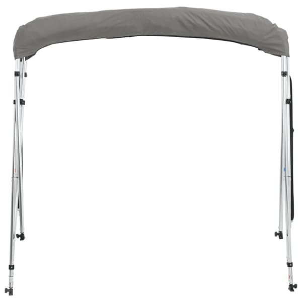 vidaXL biminitop med 4 buer og sidevægge 243x(185-198)x137 cm
