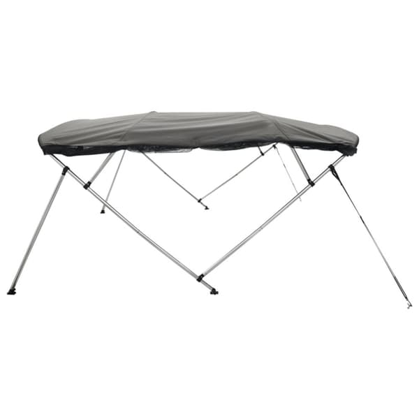 vidaXL biminitop med 4 buer og sidevægge 243x(185-198)x137 cm