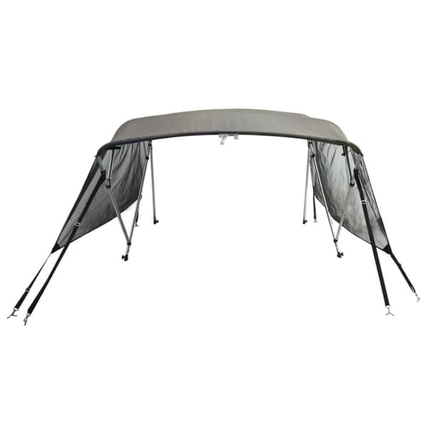 vidaXL biminitop med 3 buer og sidevægge 183x(137-152)x137 cm