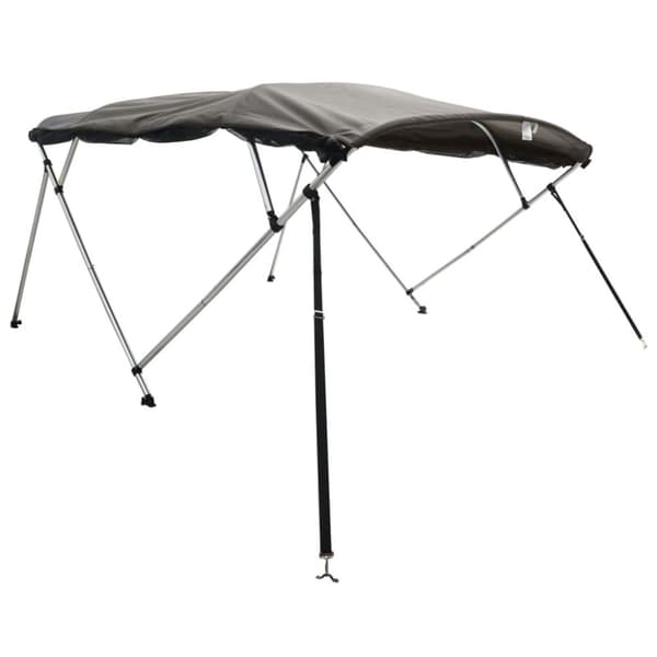 vidaXL biminitop med 3 buer og sidevægge 183x(137-152)x137 cm