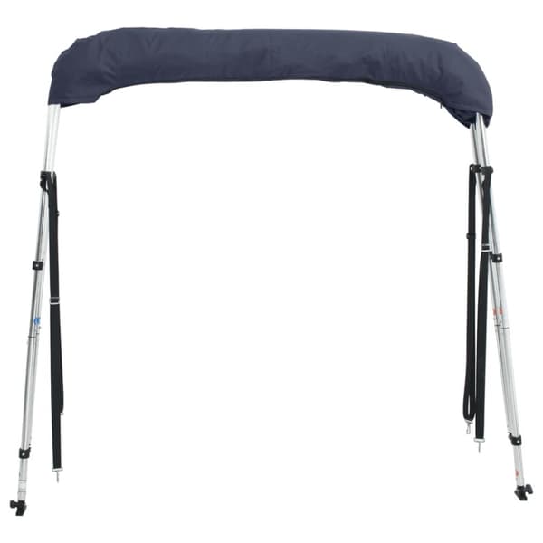 vidaXL Båtkapell med 4 bågar 243x(185-198)x137 cm