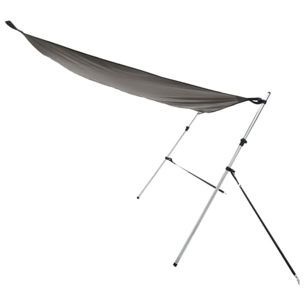 vidaXL T-sejl til båd 174x205x(115-194) cm forlængerdel antracitgrå