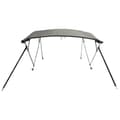 Miniatyrbilde 4 av 11: vidaXL Båtkalesje 3-buet med sidevegger i netting 183x(185-198)x137 cm