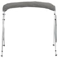 Miniatyrbilde 5 av 11: vidaXL Båtkalesje 3-buet med sidevegger i netting 183x(185-198)x137 cm