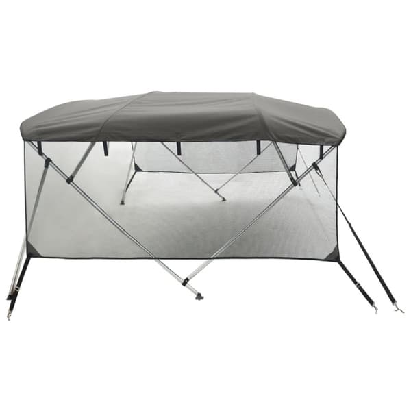 vidaXL biminitop med 3 buer og sidevægge 183x(185-198)x137 cm