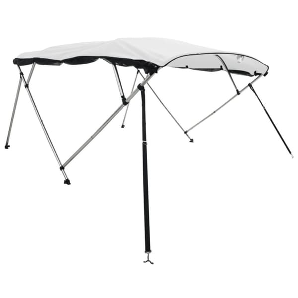 vidaXL biminitop med 3 buer og sidevægge 183x(170-182)x137 cm