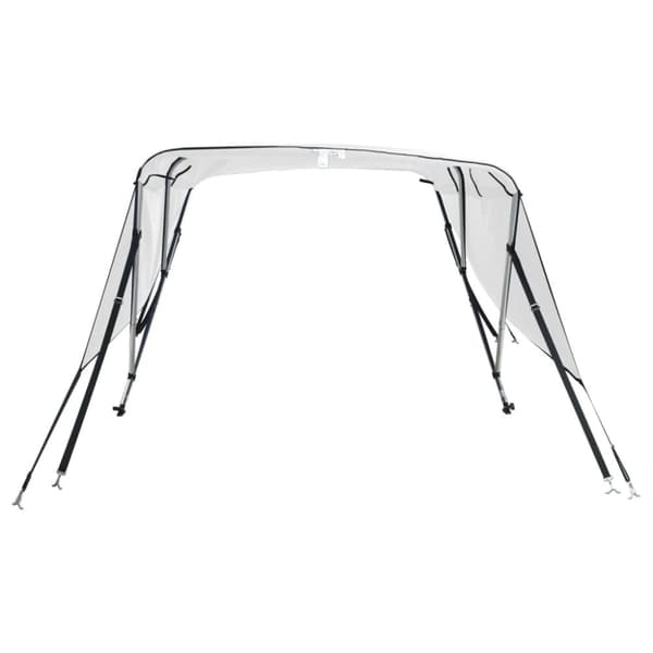 vidaXL 3-kaarinen Bimini-kate sivuseinillä 183x(137-152)x137 cm