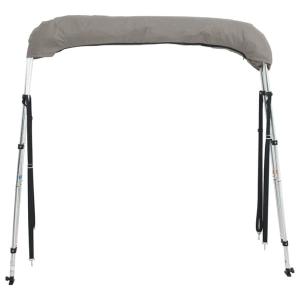 vidaXL Båtkapell med 4 bågar 243x(230-244)x137 cm