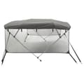 Miniatyrbilde 6 av 11: vidaXL Båtkalesje 4-buet med sidevegger 243x(230-244)x137 cm