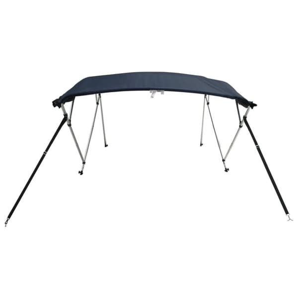 vidaXL Båtkalesje 3-buet med sidevegger i netting 243x(170-182)x137 cm