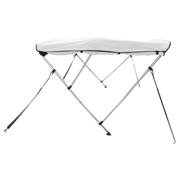 vidaXL biminitop med 3 buer og sidevægge 183x(185-198)x137 cm