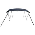 Miniatyrbilde 4 av 11: vidaXL Båtkalesje 4-buet med sidevegger 243x(230-244)x137 cm