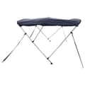 Miniatyrbilde 7 av 11: vidaXL Båtkalesje 3-buet med sidevegger 183x(170-182)x137 cm