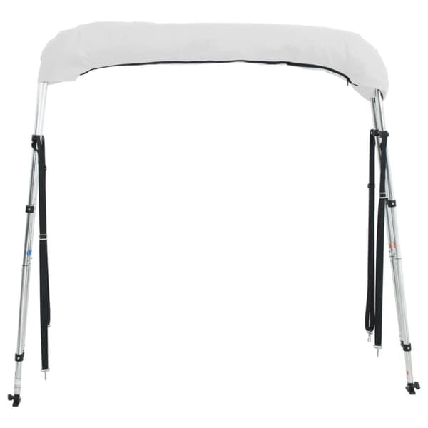 vidaXL Båtkapell med 3 bågar 183x(154-167)x137 cm