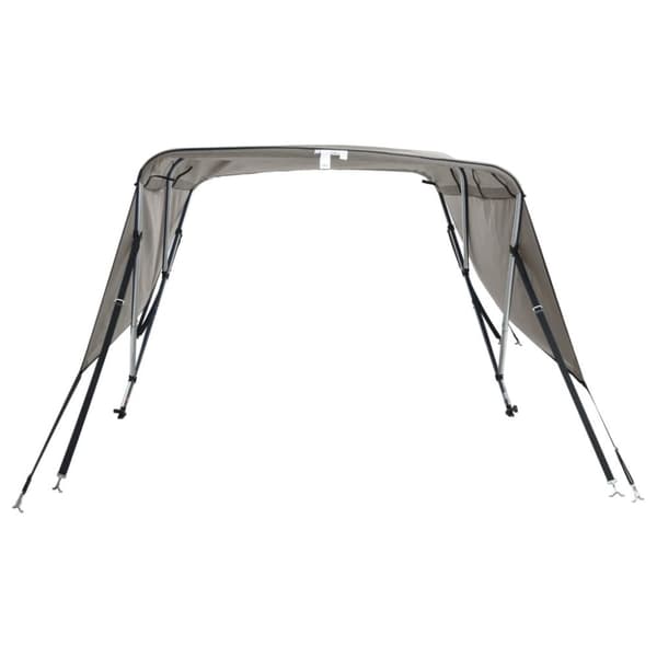 vidaXL Båtkalesje 4-buet med sidevegger 243x(170-182)x137 cm