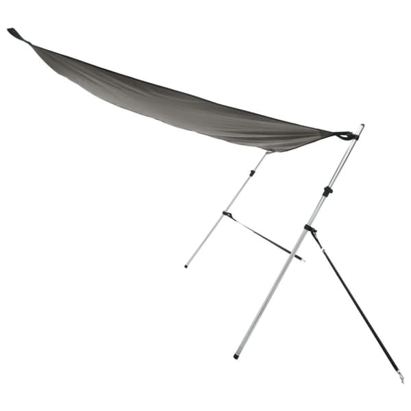 vidaXL Förlängningsdel för båtkapell antracitgrå 170x170x(113-182,5)cm