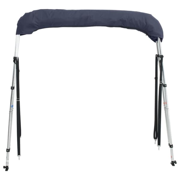 vidaXL Båtkapell med 3 bågar 183x(137-152)x137 cm