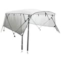 Miniatyrbillede 1 af 10: vidaXL biminitop med 4 buer og sidevægge 243x(230-244)x137 cm