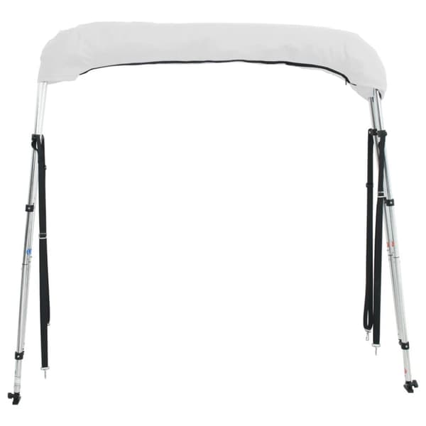 vidaXL Båtkapell med 4 bågar 243x(170-182)x137 cm