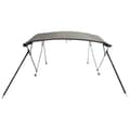 Miniatyrbilde 4 av 11: vidaXL Båtkalesje 3-buet med sidevegger i netting 243x(170-182)x137 cm