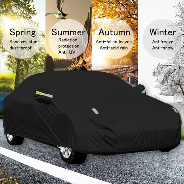 Universal Bilskydd 490 cm – UV-, Vatten- & Fågelspillningsskydd (MPV/SUV)
