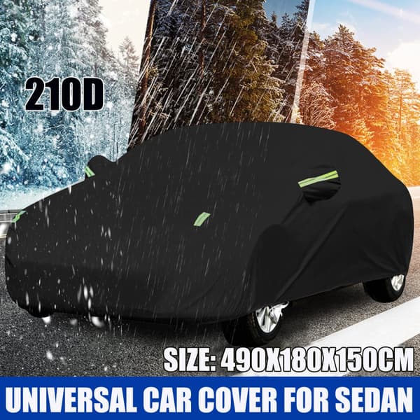 Universal Bilskydd 490 cm – UV-, Vatten- & Fågelspillningsskydd (MPV/SUV)​​