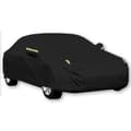 Miniatyrbillede 1 af 6: Universal Car Cover 530 cm – Sort, 4 Justerbare Stropper & Reflekterende Strimler