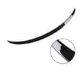 Miniatyrbillede 1 af 2: Carbonfiber Spoiler, Mat Sort ABS, Blank Sort ABS,3 glans sort ABS