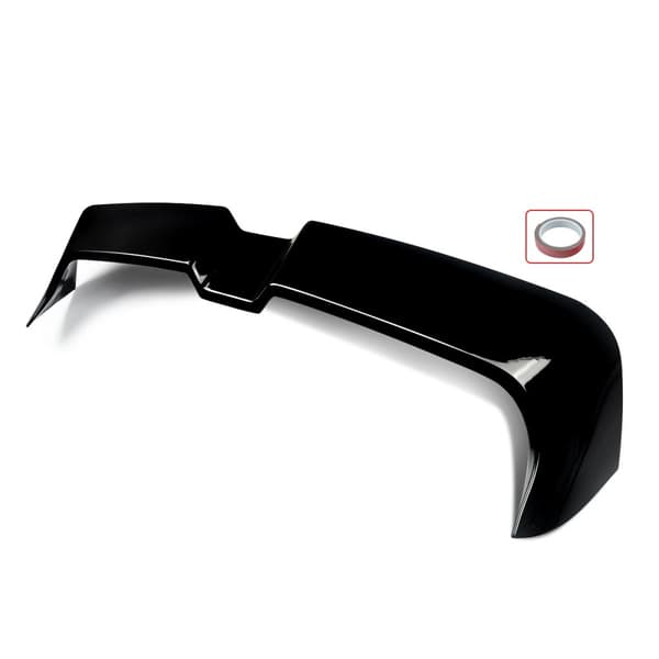 Bakre takspoiler, Oettinger-stil, ABS-plast, glansig svart,Blank svart