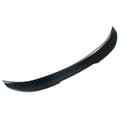 Miniatyrbillede 1 af 2: Bagspoiler, ABS-plastik, PSM-stil Highkick design,glans sort