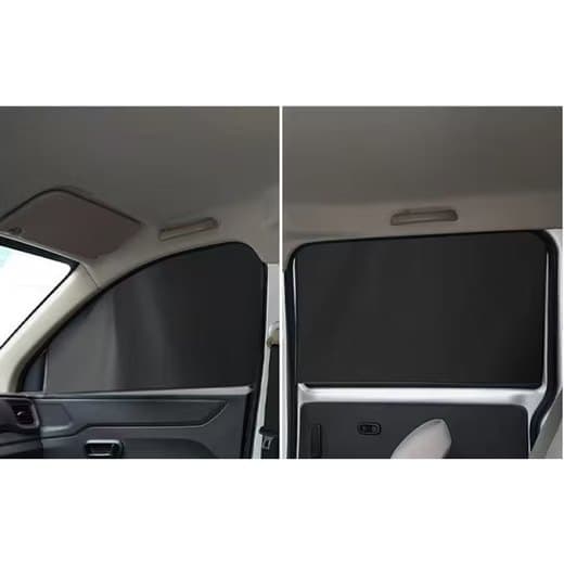 Lollanda Car aurinkosuoja 2 kpl, aurinkosuojaverho, auton pimennysverho – magneettinen, 80x50 cm, UV-suoja - helppo asentaa