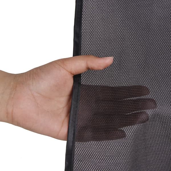 Lollanda Car Sun Shade 2-pakkaus, Aurinkosuojaverho, Lämmöneristys - Magneettinen, UV-suoja, Musta - Takaikkuna / Etuikkuna, Helppo asentaa