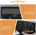 Pikkukuva 4 / 6: Lollanda Car Sun Shade 2-pakkaus, Aurinkosuojaverho, Lämmöneristys - Magneettinen, UV-suoja, Musta - Takaikkuna / Etuikkuna, Helppo asentaa