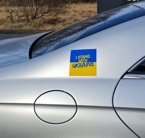 I Stand With Ukraine Dekal