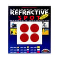 Miniatyrbild 1 av 4: Refractive Adhesives Circles, Röd, 4 stycken