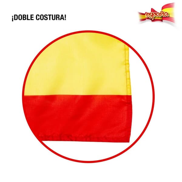 Car flag holder Colorbaby 45 x 30 cm Spanien 2 Delar 24 antal