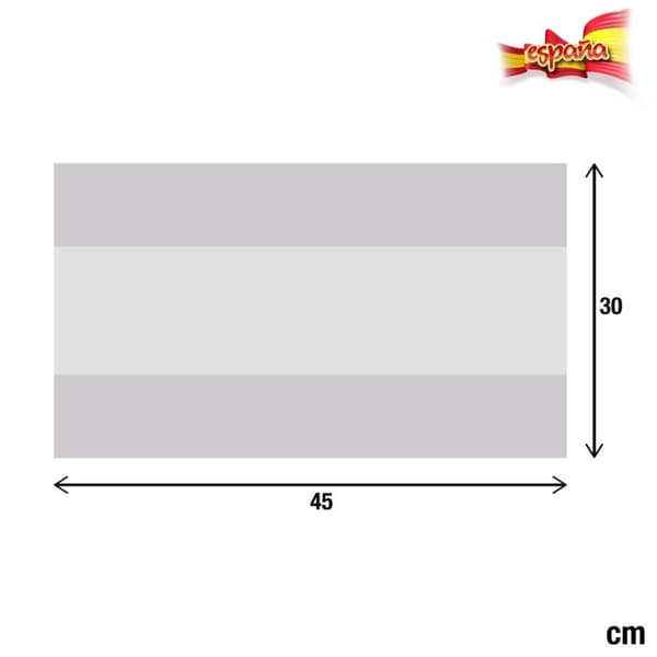 Car flag holder Colorbaby 45 x 30 cm Spanien 2 Delar 24 antal