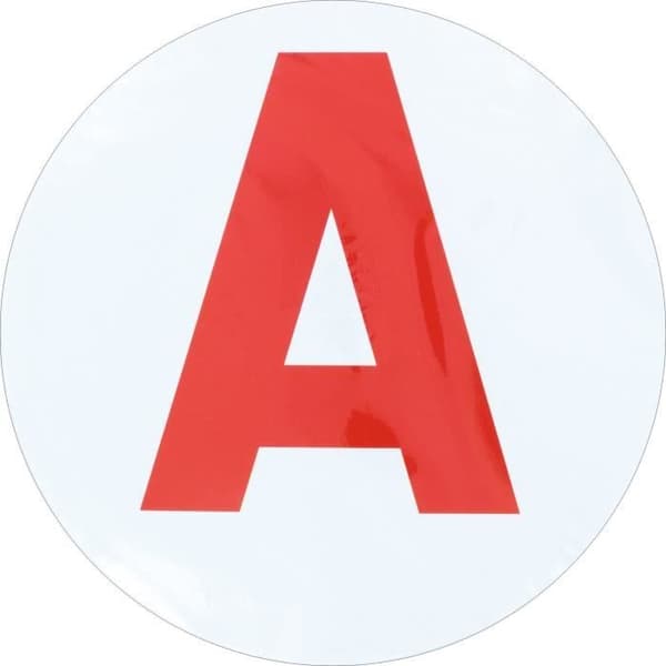 Skiva "A" Magnetisk ung förare