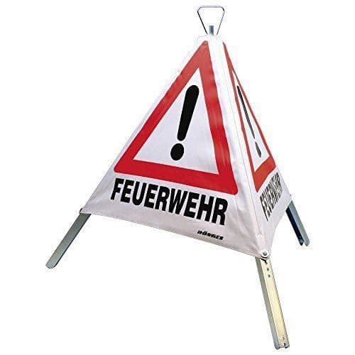 Dönges varningssignal, färg, 3 lampor brandmotif 900 mm - 218102