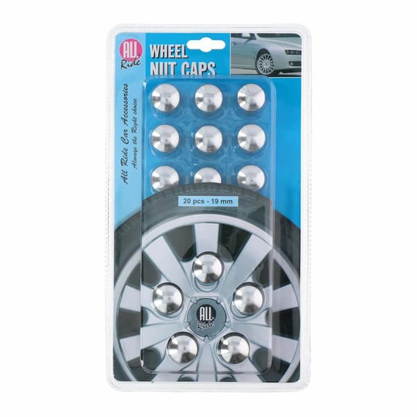 Hjulmøtrikdæksler All Ride 19 mm 20 Dele