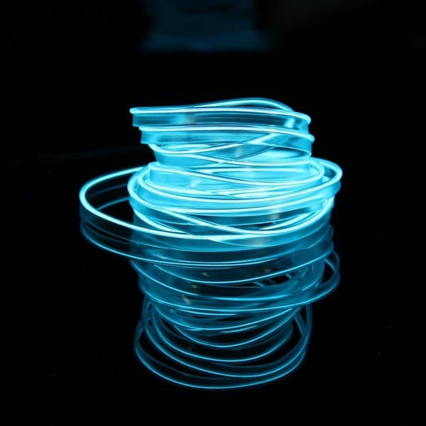 LED-belysning for bil - 4 m Iceblue