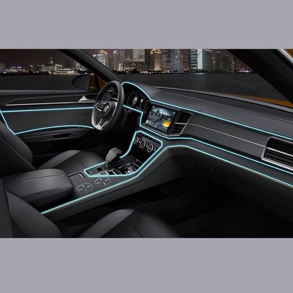 LED-belysning for bil - 4 m Iceblue