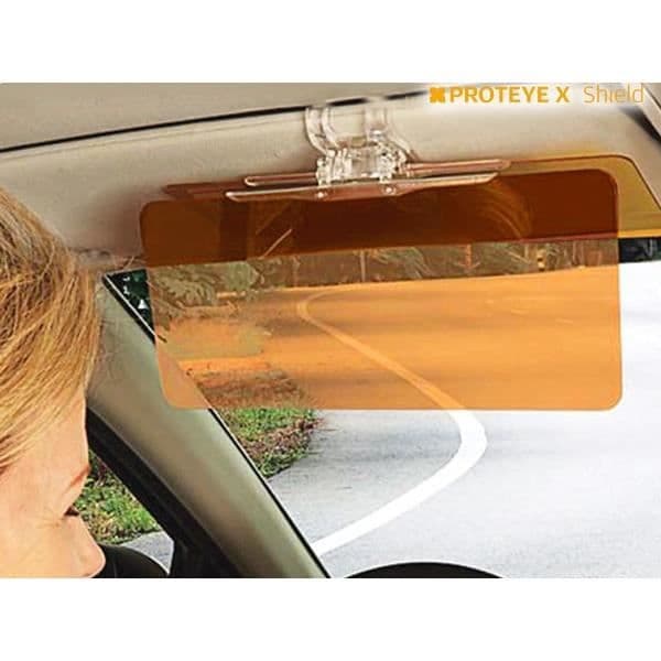 Original anti-reflekterande och anti-bländande solskydd ovanligt design hemdeco objekt