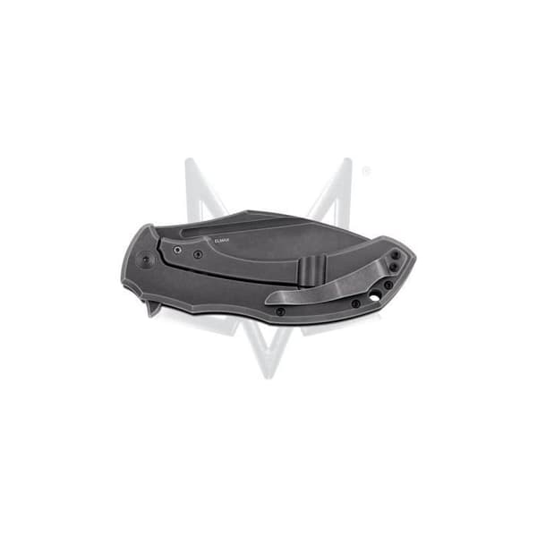Fox - Bastinelli Shadow Frame Lock Elmax Full Dark St. LAVER. Titan handtag